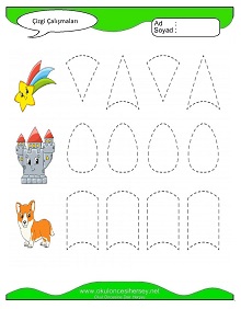 Çizgi Çalışma Sayfaları